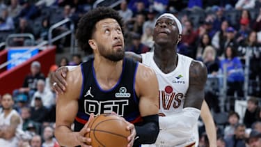 Cade Cunningham (li.) und Dennis Schröder (re.): In der Vorsaison trugen sie noch das gleiche Trikot.