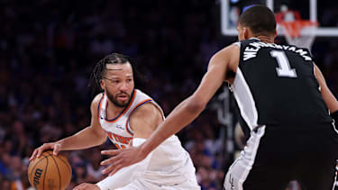 Die Superstars beider Finals-Teams: Jalen Brunson und Victor Wembanyama.