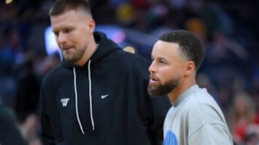 Stephen Curry, Kristaps Porzingis