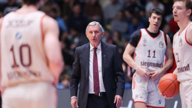 Svetislav Pesic gewann das erste Spiel mit den Bayern in der BBL.