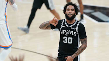 Einer der Gründe für den Erfolg der San Antonio Spurs: Julian Champagnie.