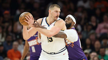 Jokic lieferte ein Triple-Double für die Nuggets.
