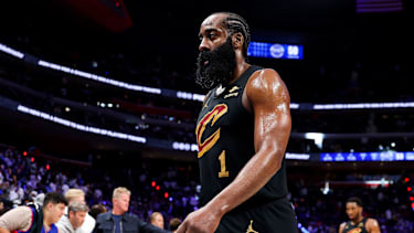 James Harden leistete sich 7 Ballverluste in Spiel 1 gegen die Pistons.
