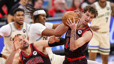 Umkämpfte Partie zwischen den Chicago Bulls und den Milwaukee Bucks.