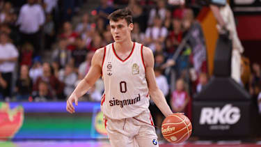 Einer der stärksten Spieler der Bayern in den aktuellen Play-offs: Nenad Dimitrijevic.