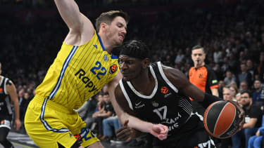 Isaac Bonga steuerte 10 Punkte bei, konnte an der herben Niederlage für Partizan aber nichts ändern.