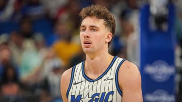 Franz Wagner spielt mit den Orlando Magic am Donnerstag in Berlin.