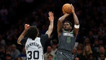 Anthony Edwards führte die Timberwolves zum Comeback-Sieg.