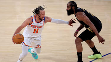Jalen Brunson dominierte James Harden.