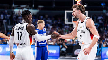 Dennis Schröder und Franz Wagner.