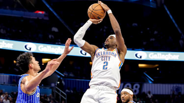 Shai Gilgeous-Alexander gegen Tristan da Silva.