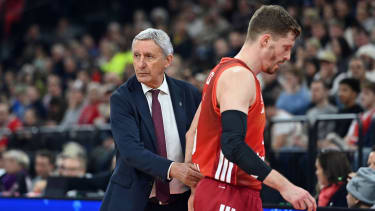 Für Svetislav Pesic war es die erste Partie seit seiner Rückkehr zum FC Bayern.