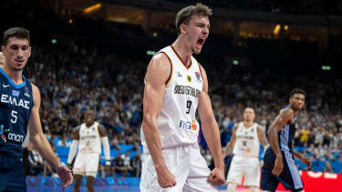 Urschrei: Franz Wagner lässt seiner Freude freien Lauf.