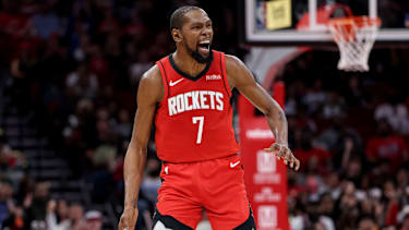 Kevin Durant jubelt