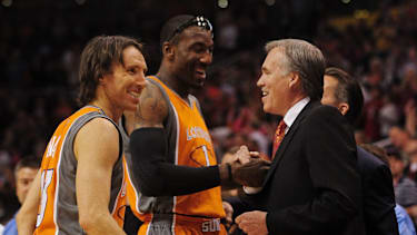 Amar'e Stoudemire hatte seine besten NBA-Jahre in Phoenix mit Steve Nash.