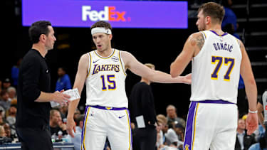 Das neue Superstar-Duo der Lakers um Austin Reaves und Luka Doncic.