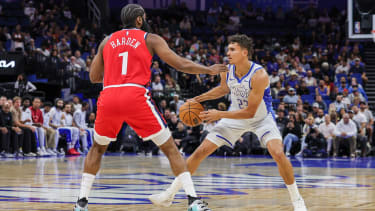 Tristan da Silva gegen James Harden.