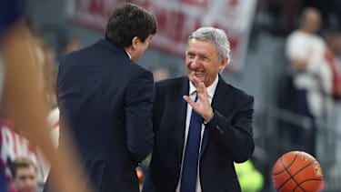 Svetislav Pesic (r.) wird seine Karriere als Trainer beenden.