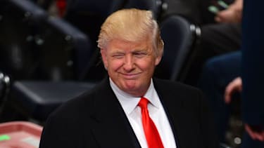 Trump wird der erste amtierende US-Präsident sein, der ein NBA-Finalspiel besucht.
