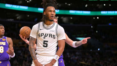 Stephon Castle war Topscorer der Spurs.