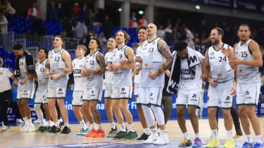 Die Gladiators hatten nach dem Sieg in Heidelberg allen Grund zum Feiern.