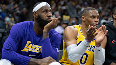 LeBron James und Russell Westbrook