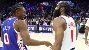 Tyrese Maxey erzielte 39 Punkte gegen James Harden und die Clippers.