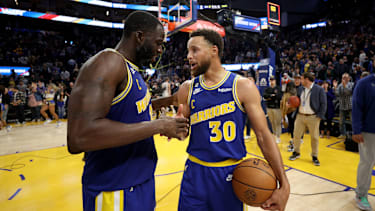 Draymond Green und Stephen Curry gewannen zusammen insgesamt vier Meisterschaften.