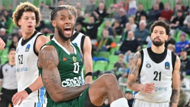 DJ Stewart avancierte mit 17 Punkten zum Topscorer der Slowenen.