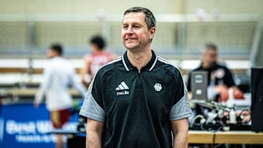 Alan Ibrahimagic coacht das Nachwuchs-Team.