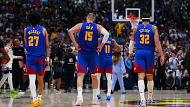 Die Denver Nuggets um Superstar Nikola Jokic.
