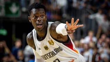 Kapitän der deutschen Nationalmannschaft: Dennis Schröder.