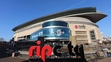 Das Moda Center in Portland ist die Heimat der Trail Blazers.