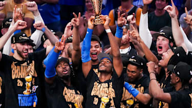 Die Oklahoma City Thunder sind die amtierenden NBA-Champions.
