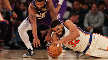 Die New York Knicks um Karl-Anthony Towns setzten sich gegen die Los Angeles Lakers durch.