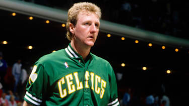 Larry Bird verbrachte seine aktive NBA-Karriere bei den Boston Celtics.