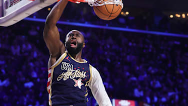 Mit elf Punkten führte Jaylen Brown seine Stripes zum Sieg.