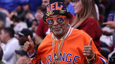 Filmemacher Spike Lee gilt als bekanntester Knicks-Fan.