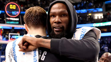 Durant lobte den Rookie nach dem Spiel.