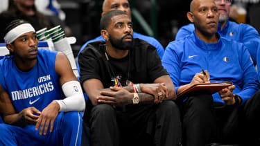 Fehlt den Mavericks weiterhin verletzt: Kyrie Irving.