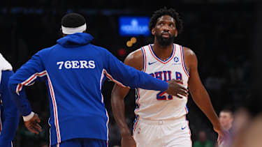Joel Embiid führte die Philadelphia 76ers zum zweiten Sieg in der Serie gegen Boston.