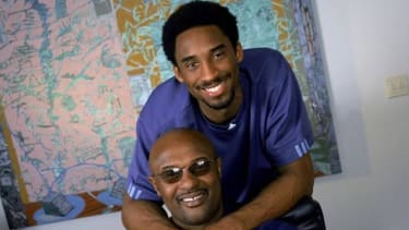 Kobe Bryant mit Vater Joe.