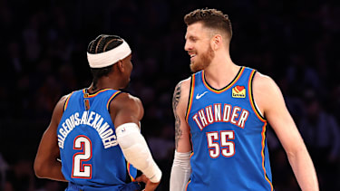Hartenstein sammelte fünf Offensivrebounds.