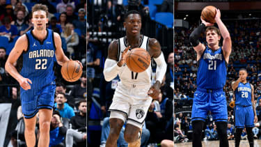 Franz Wagner, Dennis Schröder und Moritz Wagner