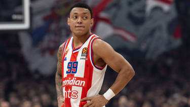 Yago dos Santos spielte seit 2023 für Roter Stern Belgrad.