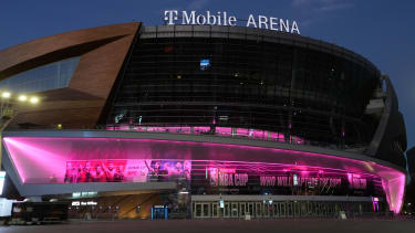 The T-Mobile Arena in Las Vegas