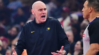 Pacers-Coach Rick Carlisle war unzufrieden mit den Unparteiischen.