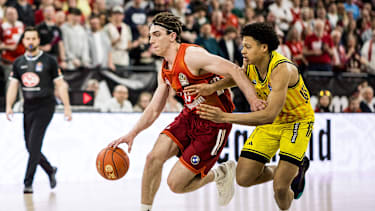 Bayern München trifft in der Final-Serie der BBL auf Alba Berlin.