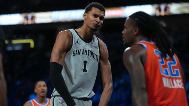 Victor Wembanyama und die San Antonio Spurs haben es ins Finale des NBA Cups geschafft.
