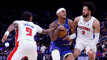 Ausar Thompson spielte eine wichtige Rolle bei den Pistons gegen die Magic.